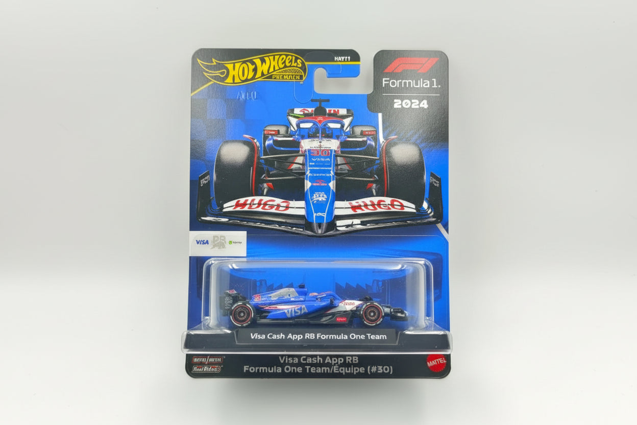 Hot Wheels Premium Formula 1 2024 - Visa Cash App RB Formula One Team #30 (Liam Lawson)
