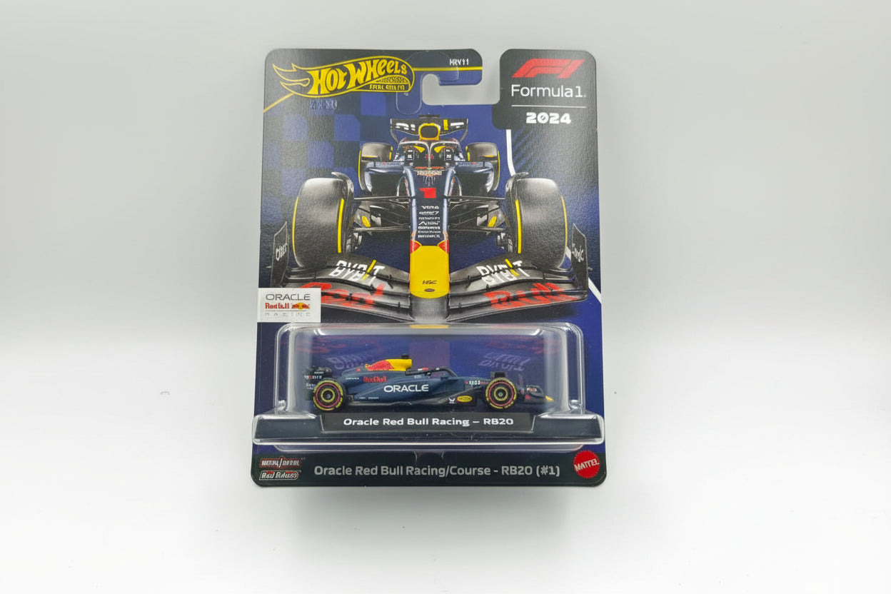 Hot Wheels Premium Formula 1 Oracle Red Bull Racing - RB20 (#1) - Max Verstappen 2024