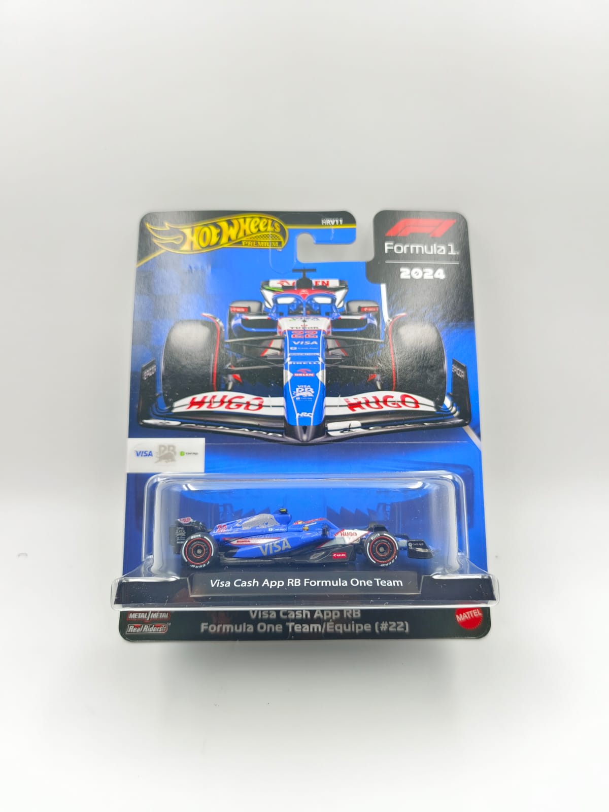 Hot Wheels Premium Formula 1 2024 - Visa Cash App RB (VCARB) #22 Yuki Tsunoda - 1:64 Scale
