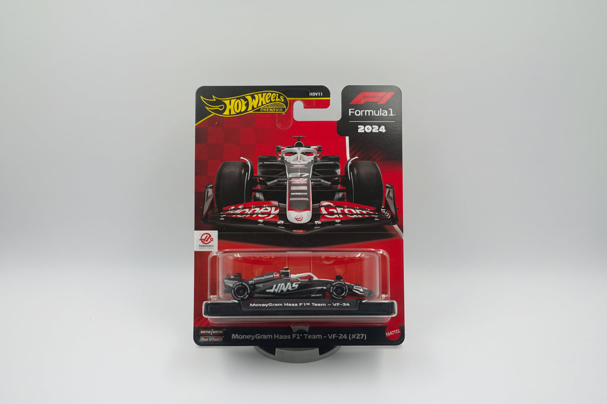 Hot Wheels Premium Formula 1 2024 MoneyGram Haas F1 Team - VF-24 (#27) Nico Hülkenberg