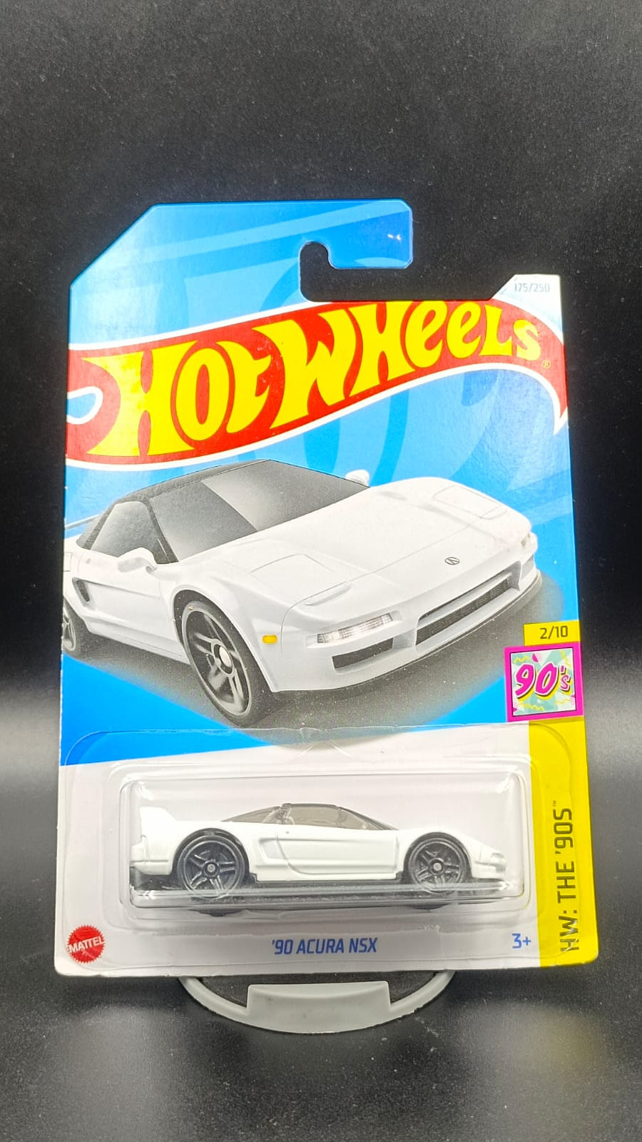 Hot Wheels '90 Acura NSX - HW: The '90s (2/10) - 1:64 Scale Diecast Car (White)