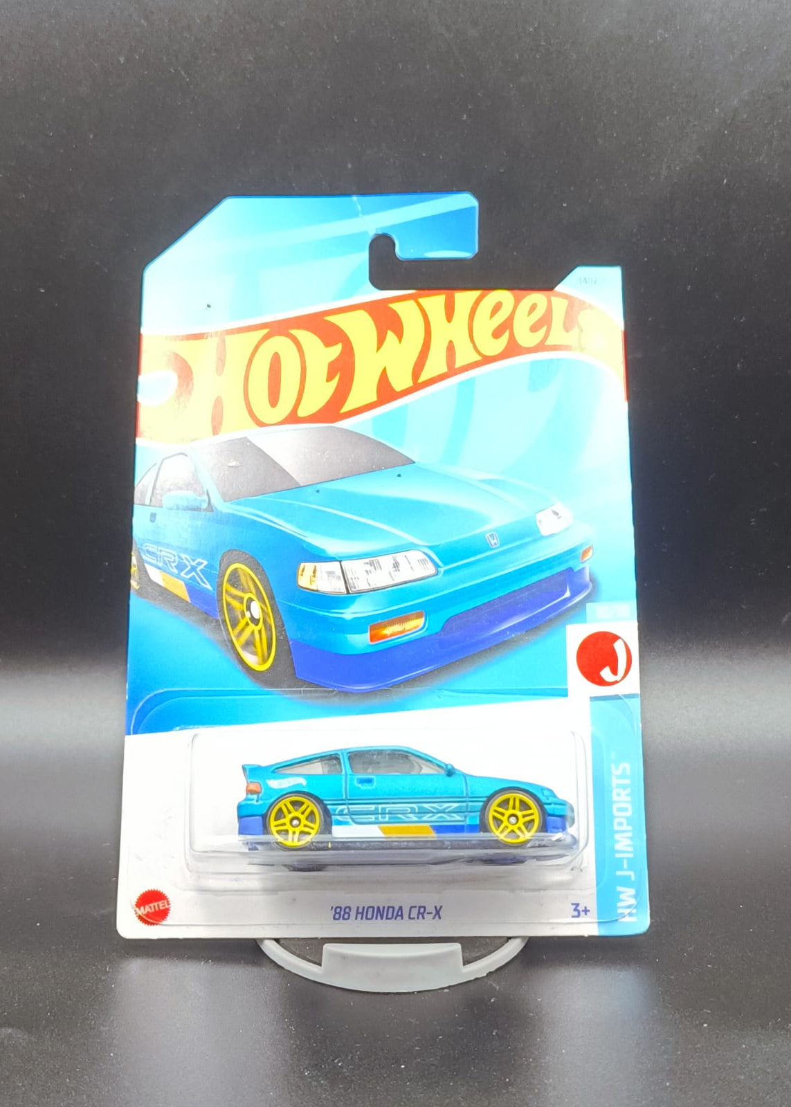 Hot Wheels '88 Honda CR-X – HW J-Imports (Blue) 1:64 Die-cas