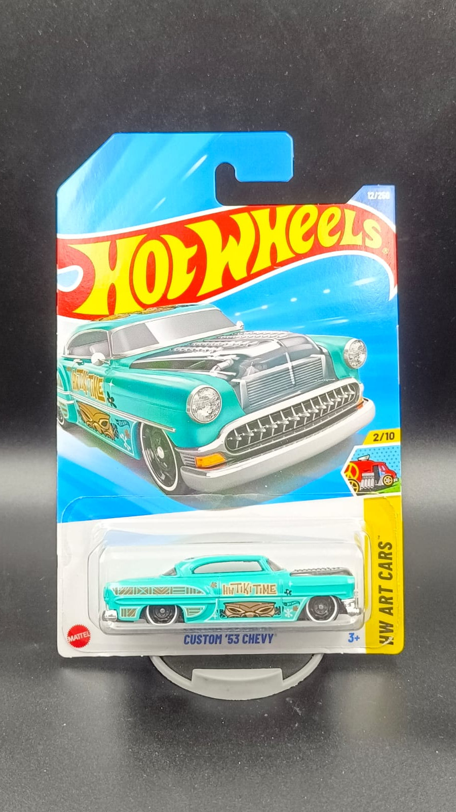 Hot Wheels Custom '53 Chevy - HW Art Cars 2025 (Teal/Blue) - 1:64 Scale Die-Cast