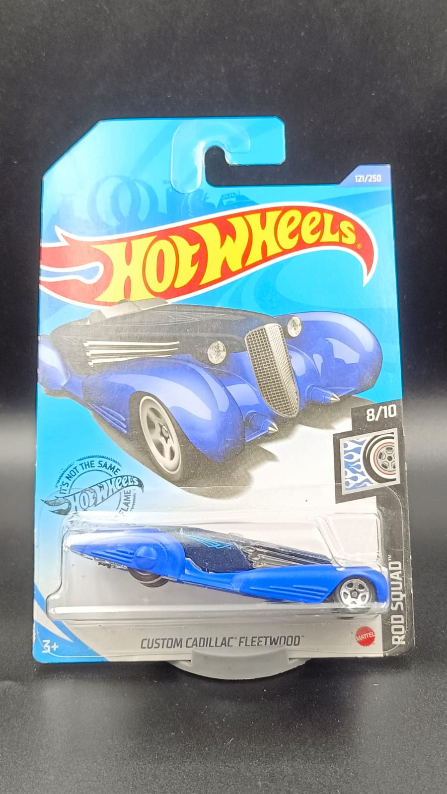 Hot Wheels Rod Squad - Custom Cadillac Fleetwood (Blue/Black) 1:64 Scale