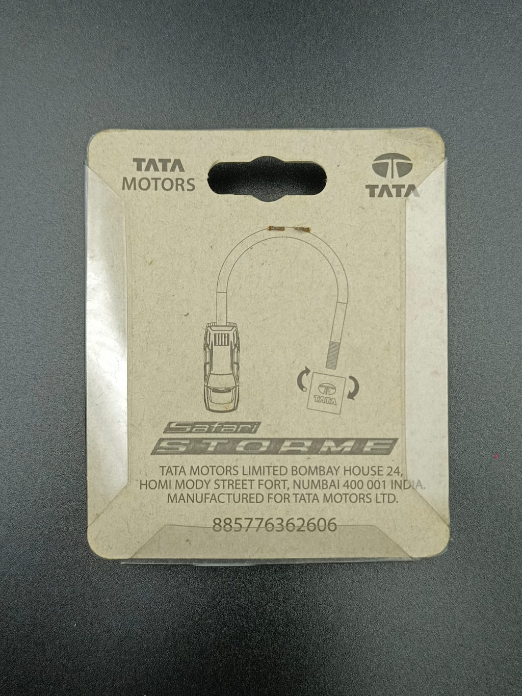 Official Tata Motors Safari Storme Diecast Metal Keychain