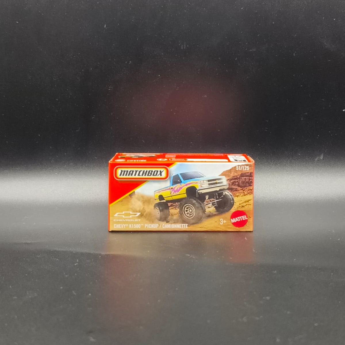 Matchbox Chevy K1500 Pickup / Camionnette #51/125 – 1:64 Scale Die-Cast Truck