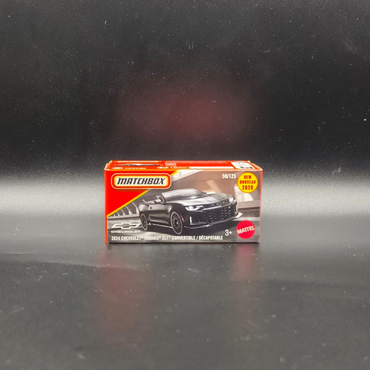 Matchbox 2024 Chevrolet Camaro ZL1 Convertible - 59/125 (Power Grabs Box)
