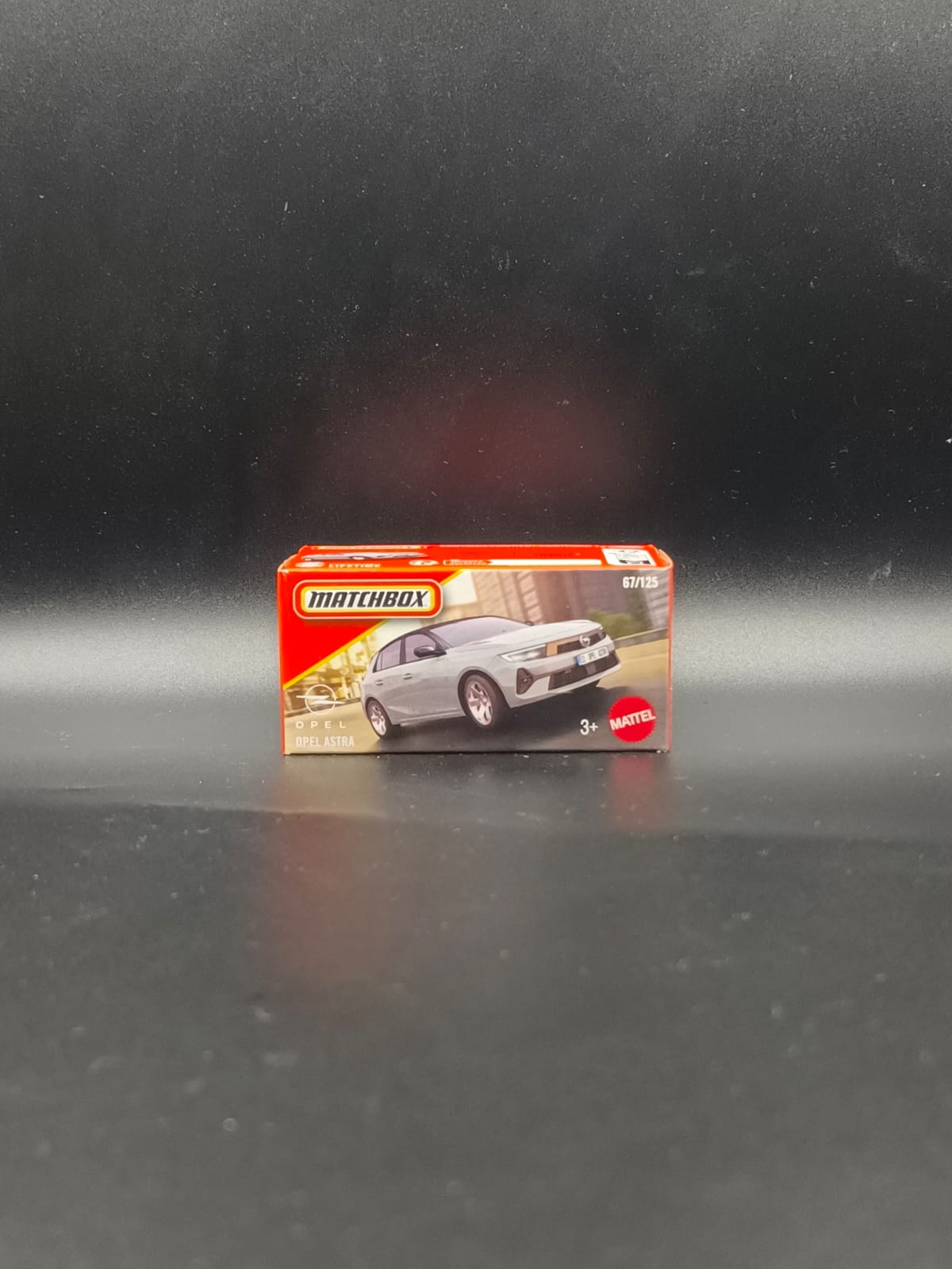 Matchbox Opel Astra - 67/125 - 1:64 Scale Die-Cast Car (Silver/Grey)