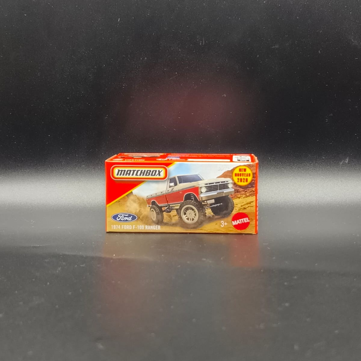 Matchbox 1974 Ford F-100 Ranger - 1:64 Scale Die-Cast Truck (Power Grabs Edition)