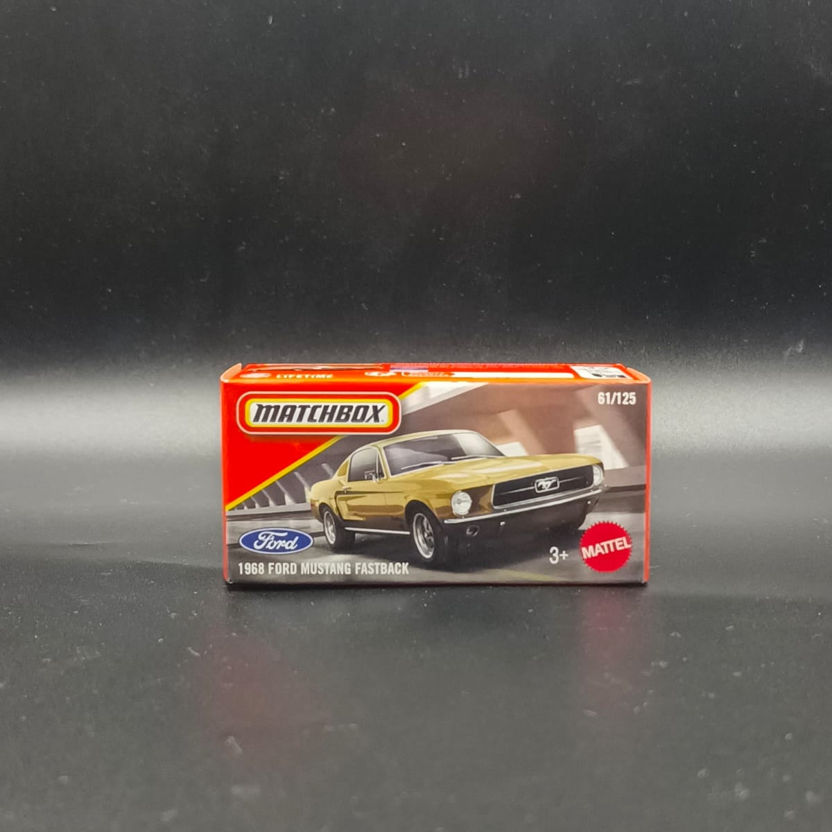 Matchbox 1968 Ford Mustang Fastback - 61/125 (1:64 Scale)