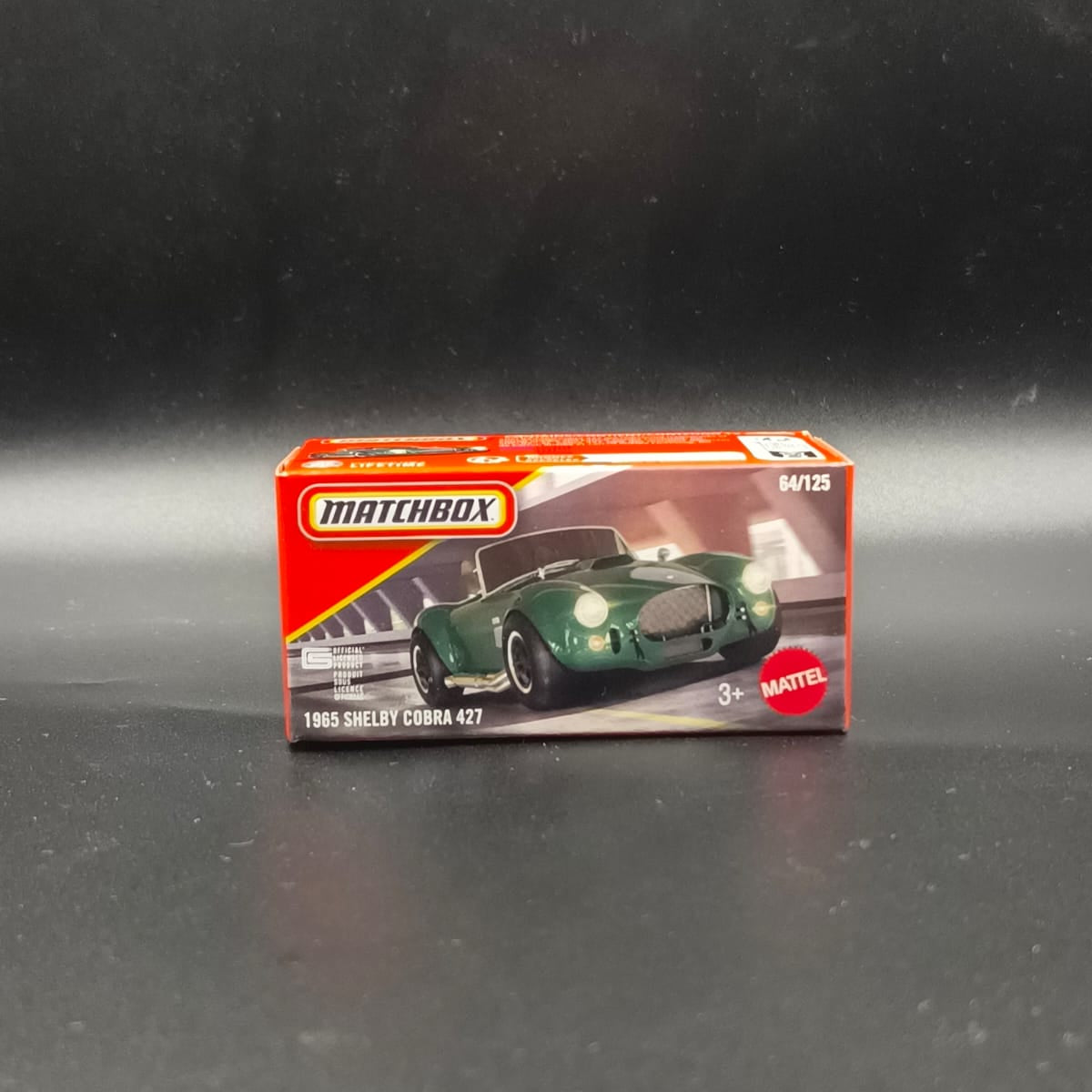 Matchbox 1965 Shelby Cobra 427 - 64/125 (MBX Showroom Series)