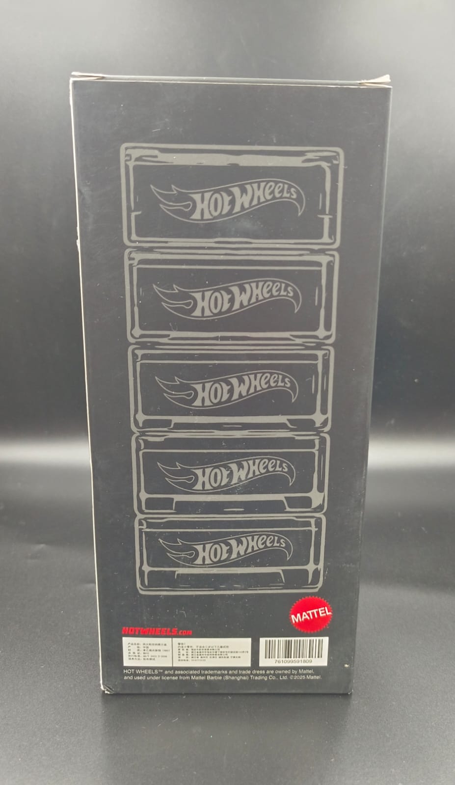 Hot Wheels Storage Box (New 2025) - Stackable Die-Cast Car Display Case