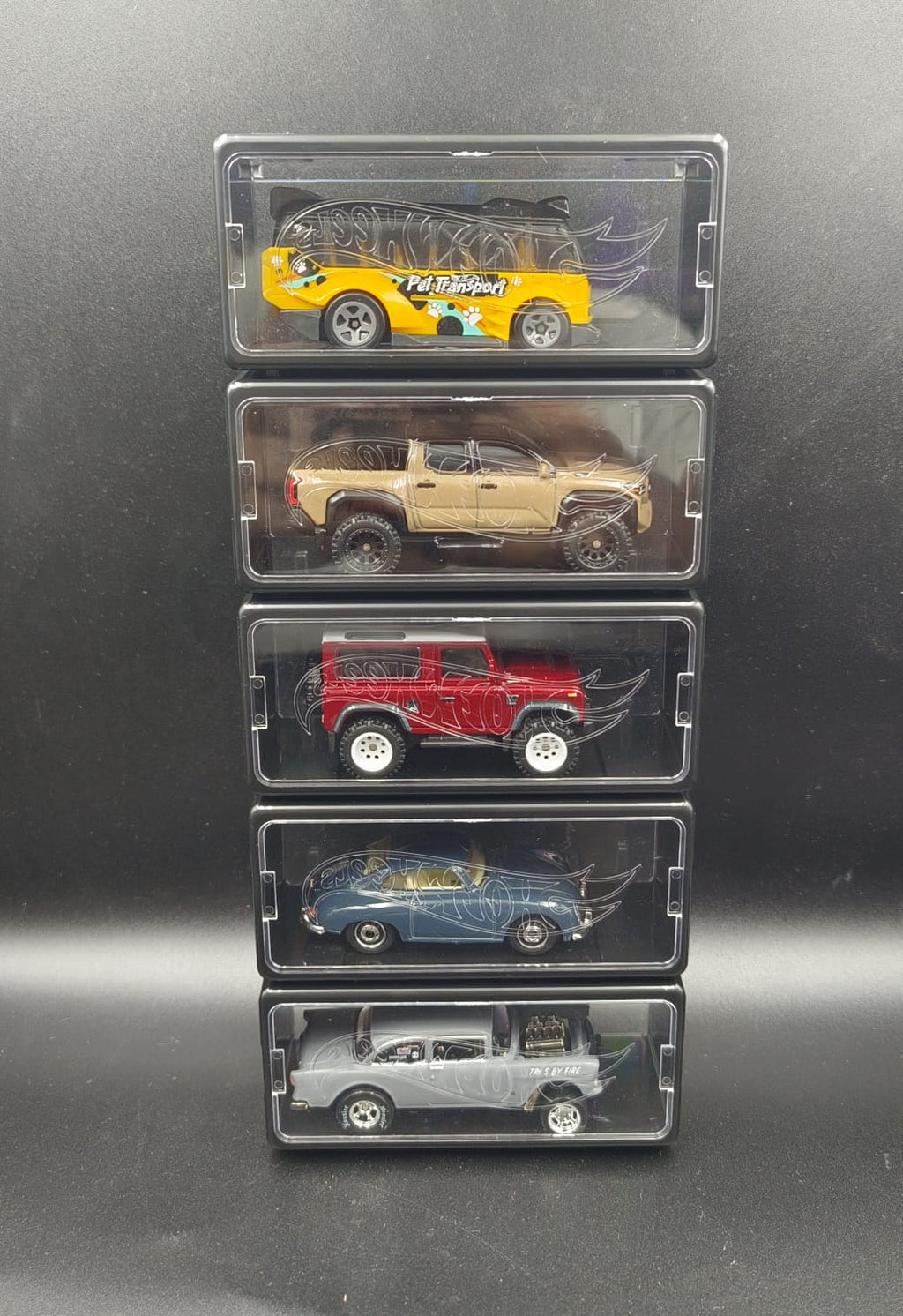Hot Wheels Storage Box (New 2025) - Stackable Die-Cast Car Display Case