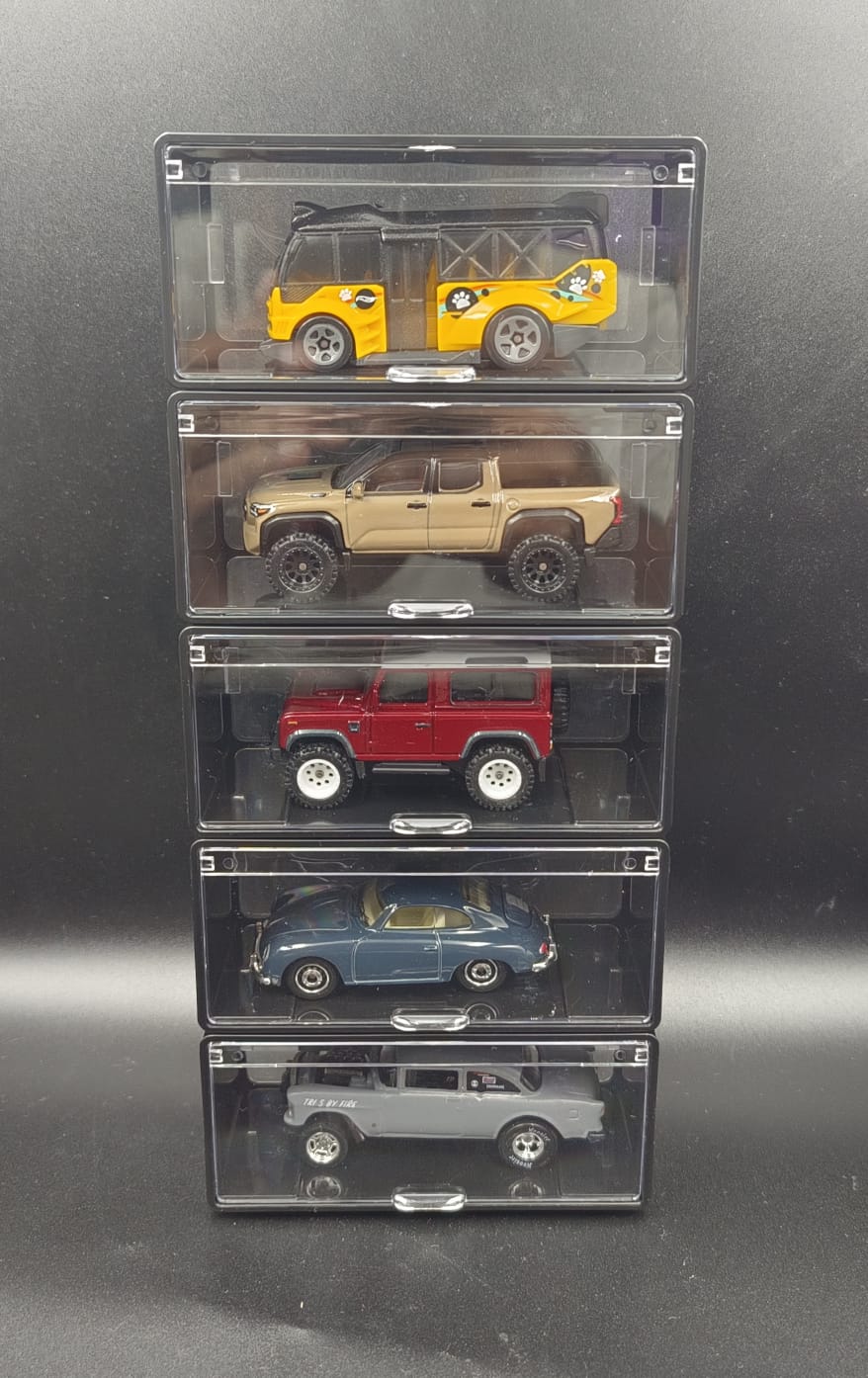 Hot Wheels Storage Box (New 2025) - Stackable Die-Cast Car Display Case