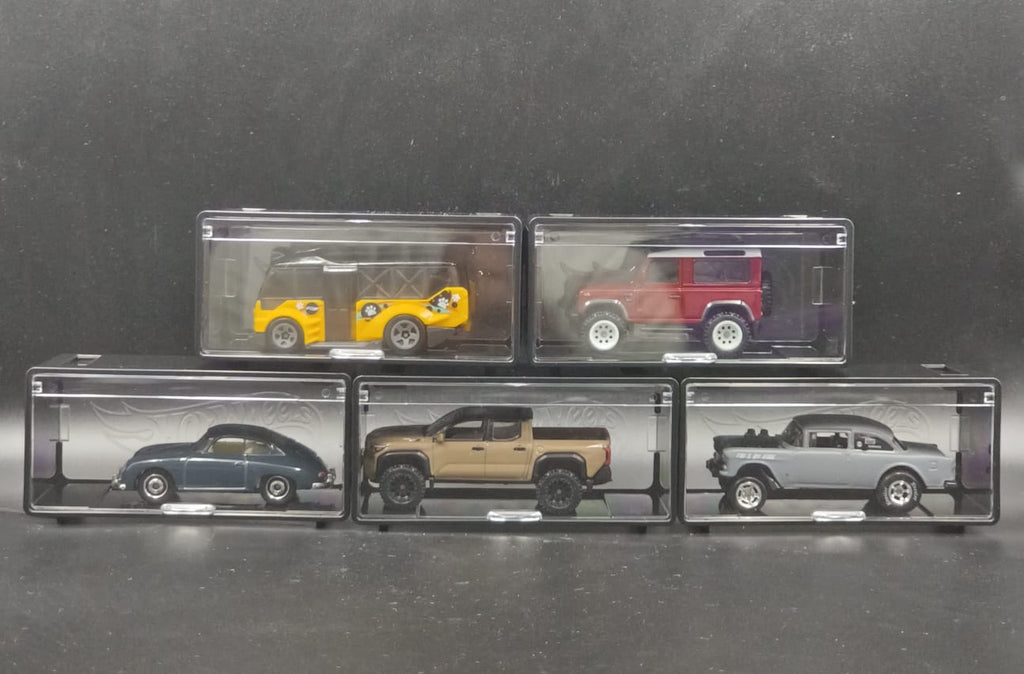 Hot Wheels Storage Box (New 2025) - Stackable Die-Cast Car Display Case