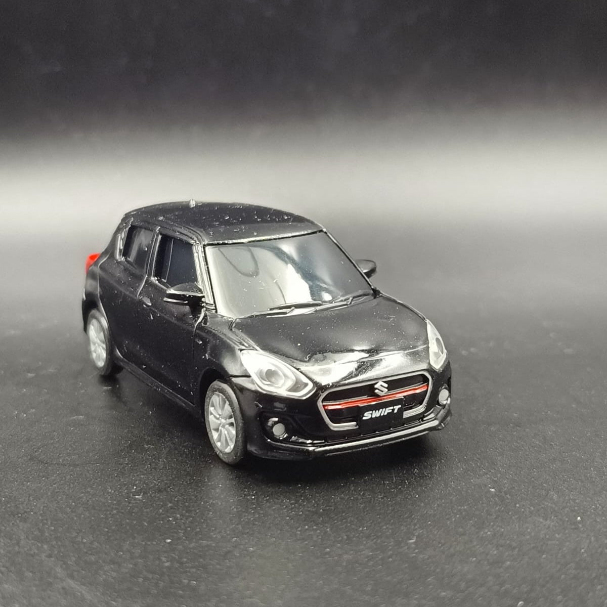 Suzuki Swift Scale Model Car - Miniature Collectible (Black)