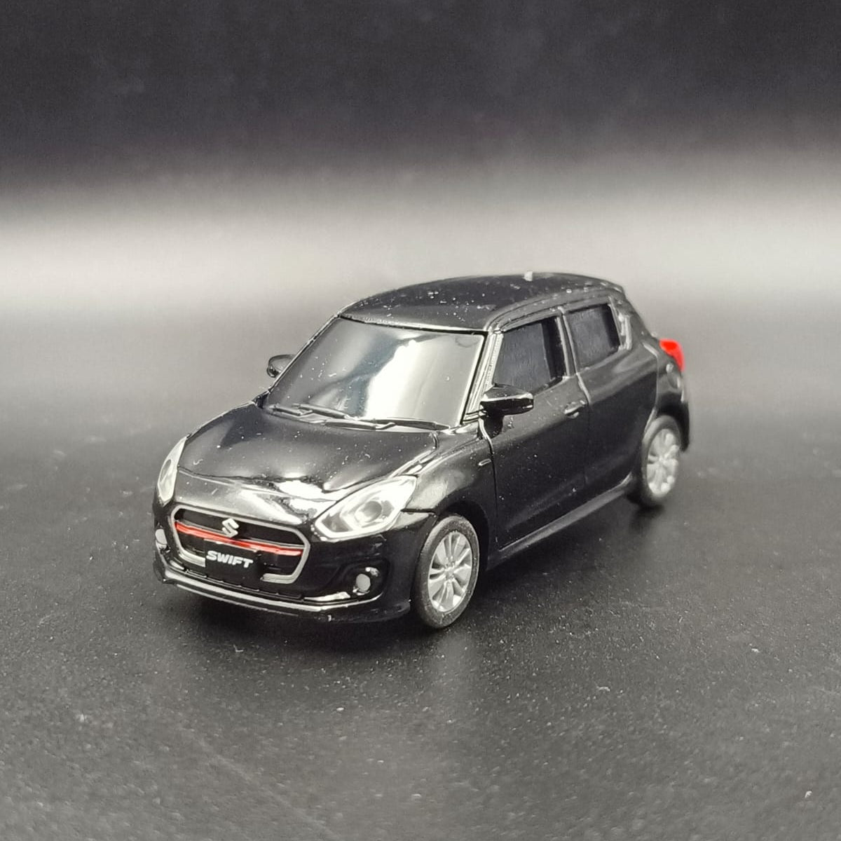 Suzuki Swift Scale Model Car - Miniature Collectible (Black)
