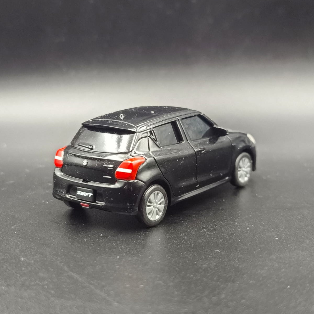 Suzuki Swift Scale Model Car - Miniature Collectible (Black)