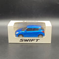 Suzuki Swift Miniature Scale Model Car - Blue (Pull-Back Action)