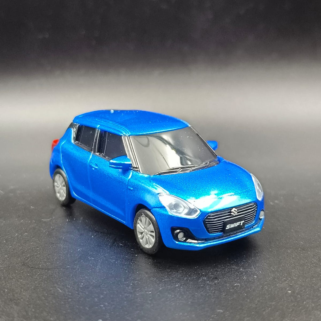 Suzuki Swift Miniature Scale Model Car - Blue (Pull-Back Action)