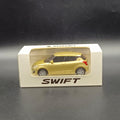 Maruti Suzuki Swift Die-Cast Miniature Model Car – Gold Edition (1:32 Scale)