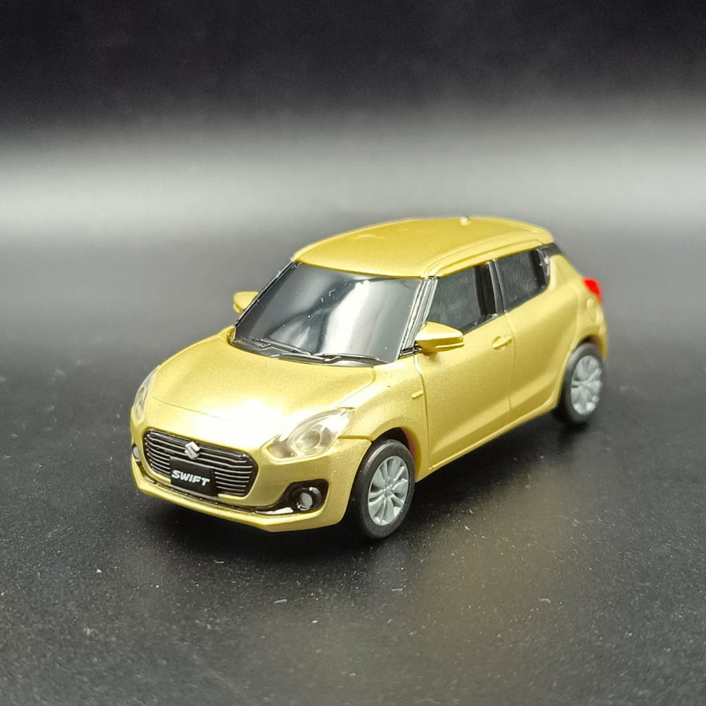 Maruti Suzuki Swift Die-Cast Miniature Model Car – Gold Edition (1:32 Scale)