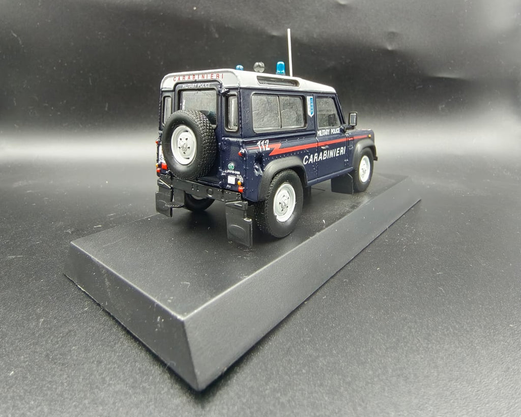 Land Rover Defender 90 1995 Carabinieri (Italian Military Police) - 1:43 Scale Diecast Model