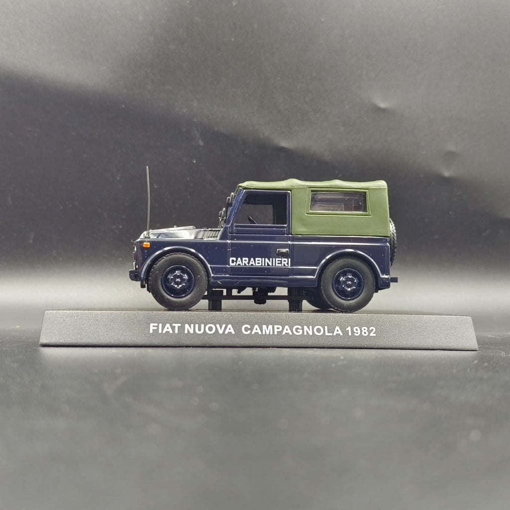 1982 Fiat Nuova Campagnola Carabinieri Diecast Model Car - 1:43 Scale