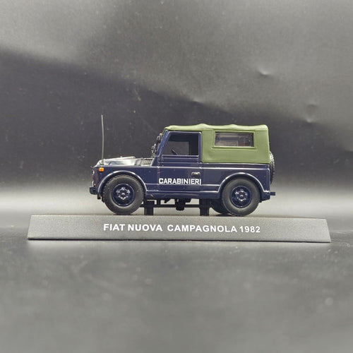 1982 Fiat Nuova Campagnola Carabinieri Diecast Model Car - 1:43 Scale