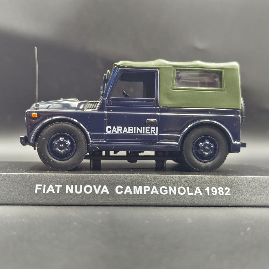 1982 Fiat Nuova Campagnola Carabinieri Diecast Model Car - 1:43 Scale