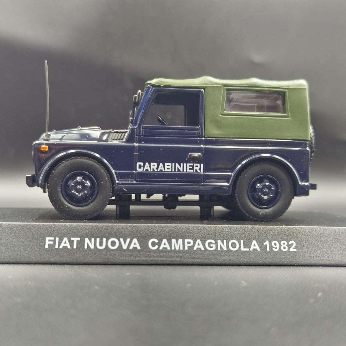 1982 Fiat Nuova Campagnola Carabinieri Diecast Model Car - 1:43 Scale