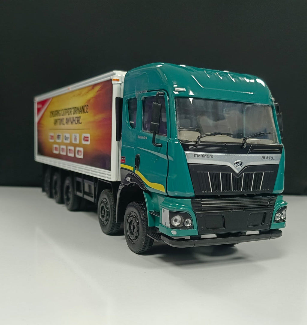 Mahindra Blazo 37 / X37 Diecast Scale Model Truck (14 Wheeler)