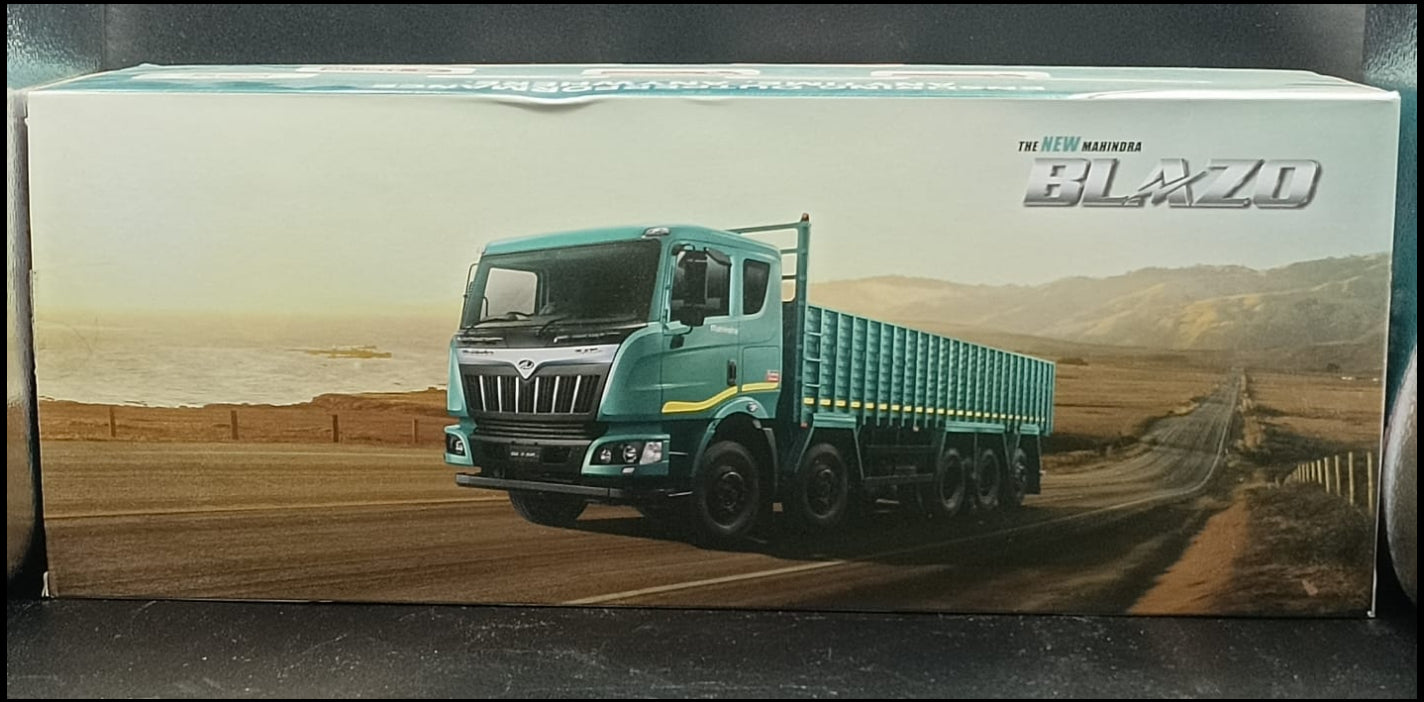 Mahindra Blazo 37 / X37 Diecast Scale Model Truck (14 Wheeler)