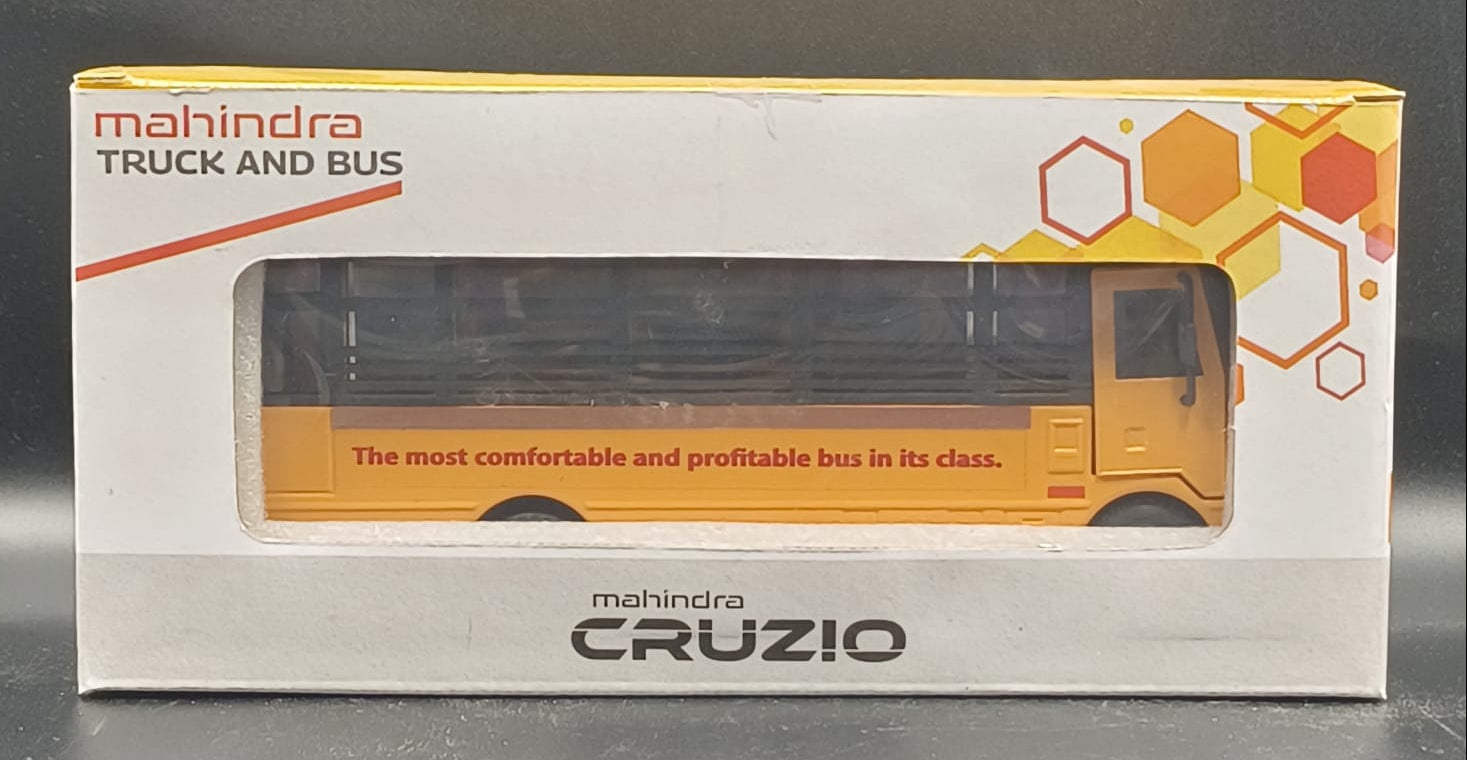 Mahindra Cruzio School Bus Scale Model (1:32 Scale)