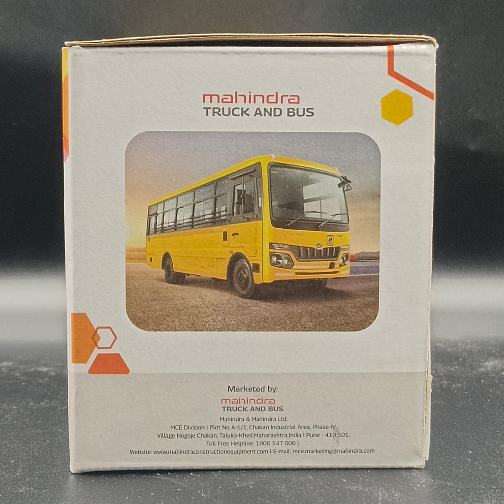 Mahindra Cruzio School Bus Scale Model (1:32 Scale)