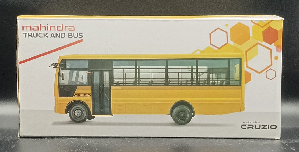Mahindra Cruzio School Bus Scale Model (1:32 Scale)
