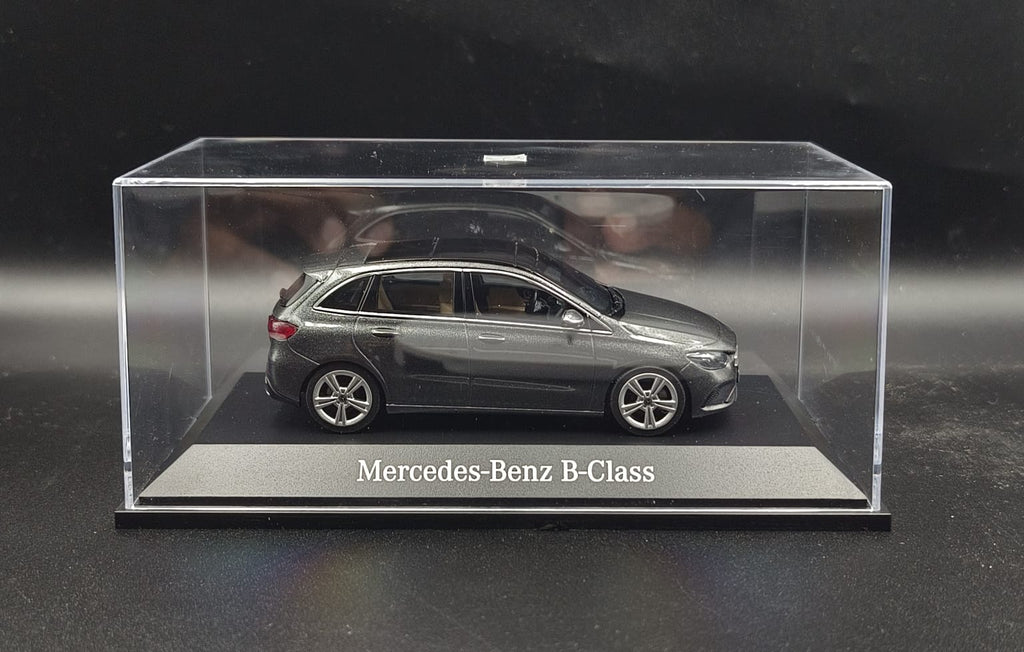 Mercedes-Benz B-Class (W247) 1:43 Diecast Model Car - Mountain Grey