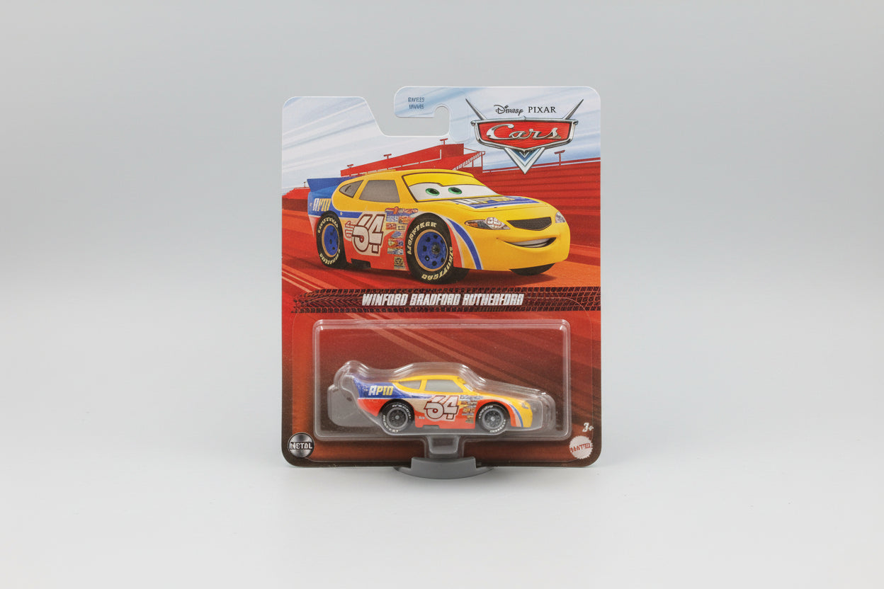 Disney Pixar Cars Winford Bradford Rutherford #64 RPM (1:55 Scale) Die-cast Vehicle