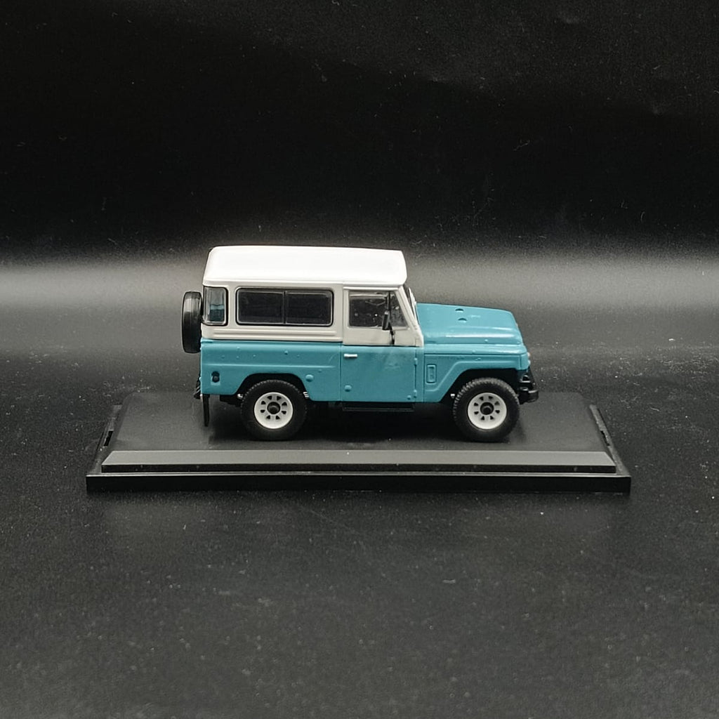 First43 1:43 Nissan Patrol 300 H-60 1970 - Light Blue & White (Jonga)