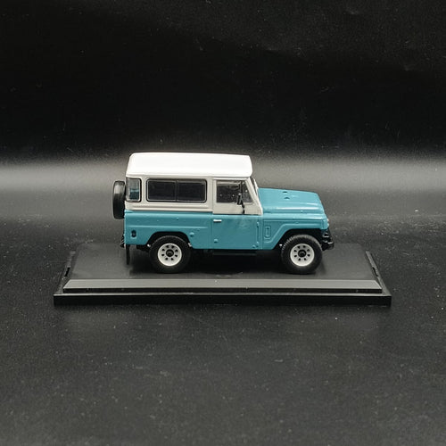 First43 1:43 Nissan Patrol 300 H-60 1970 - Light Blue & White (Jonga)