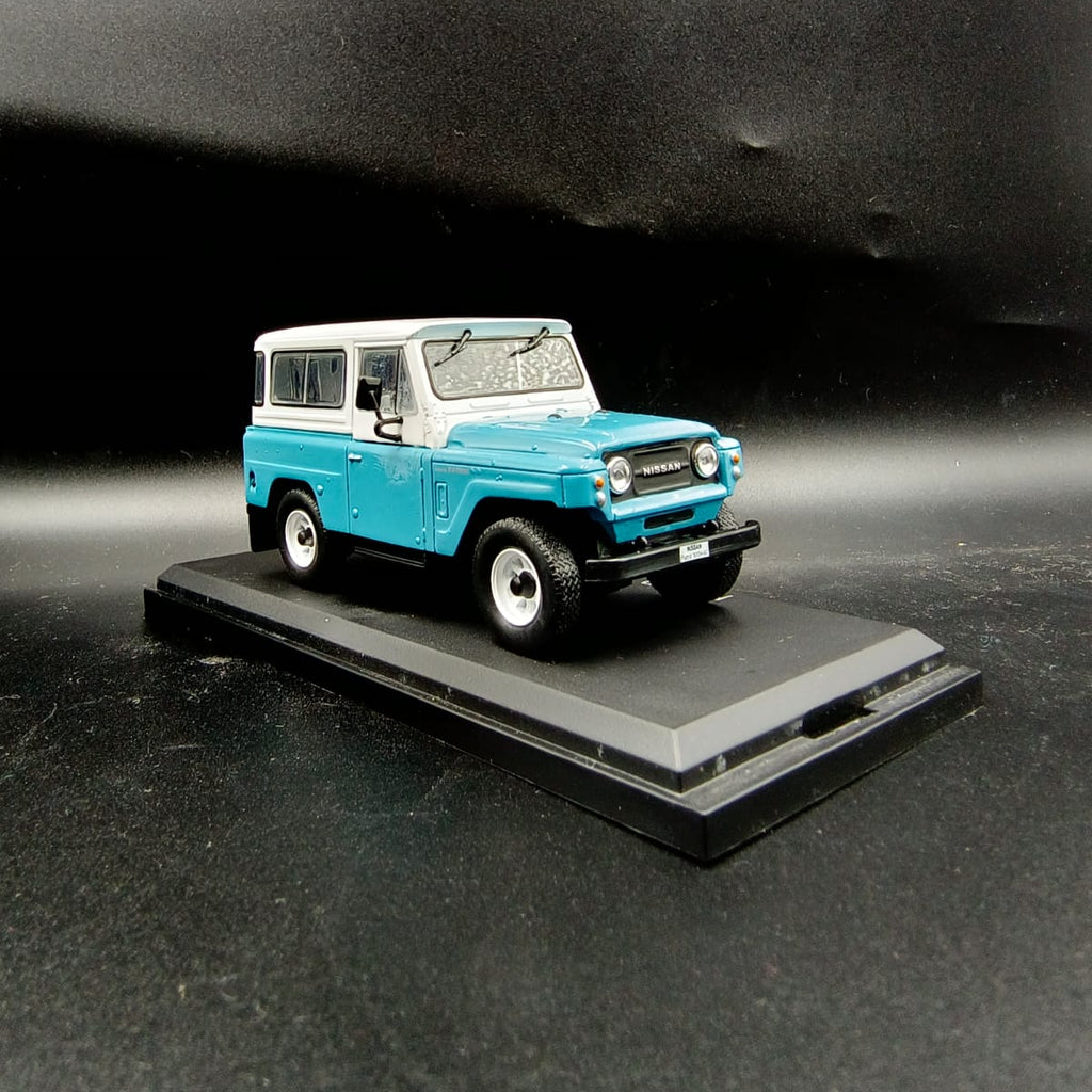First43 1:43 Nissan Patrol 300 H-60 1970 - Light Blue & White (Jonga)