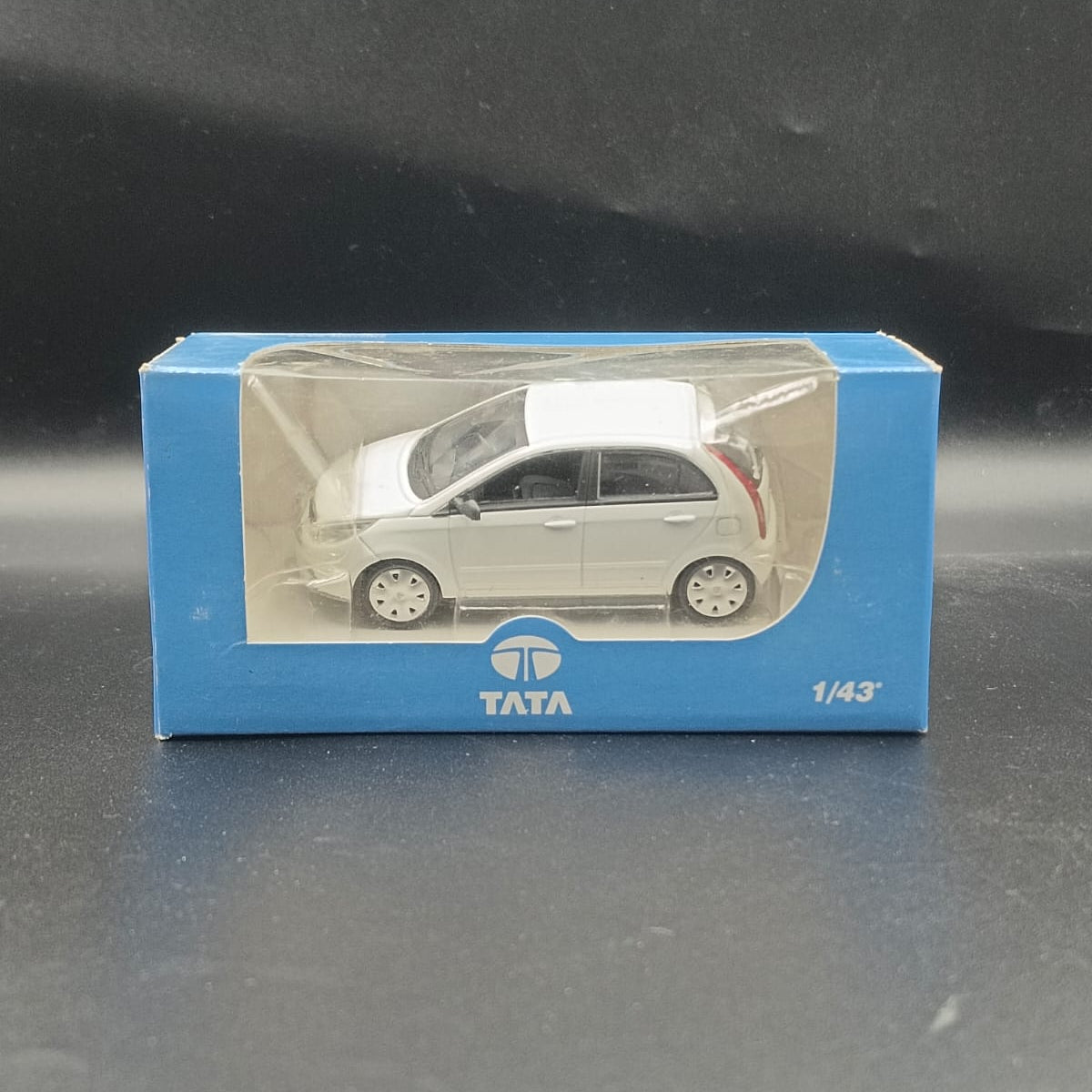TATA Indica Vista 1:43 Scale Norev Diecast Model Car (White)