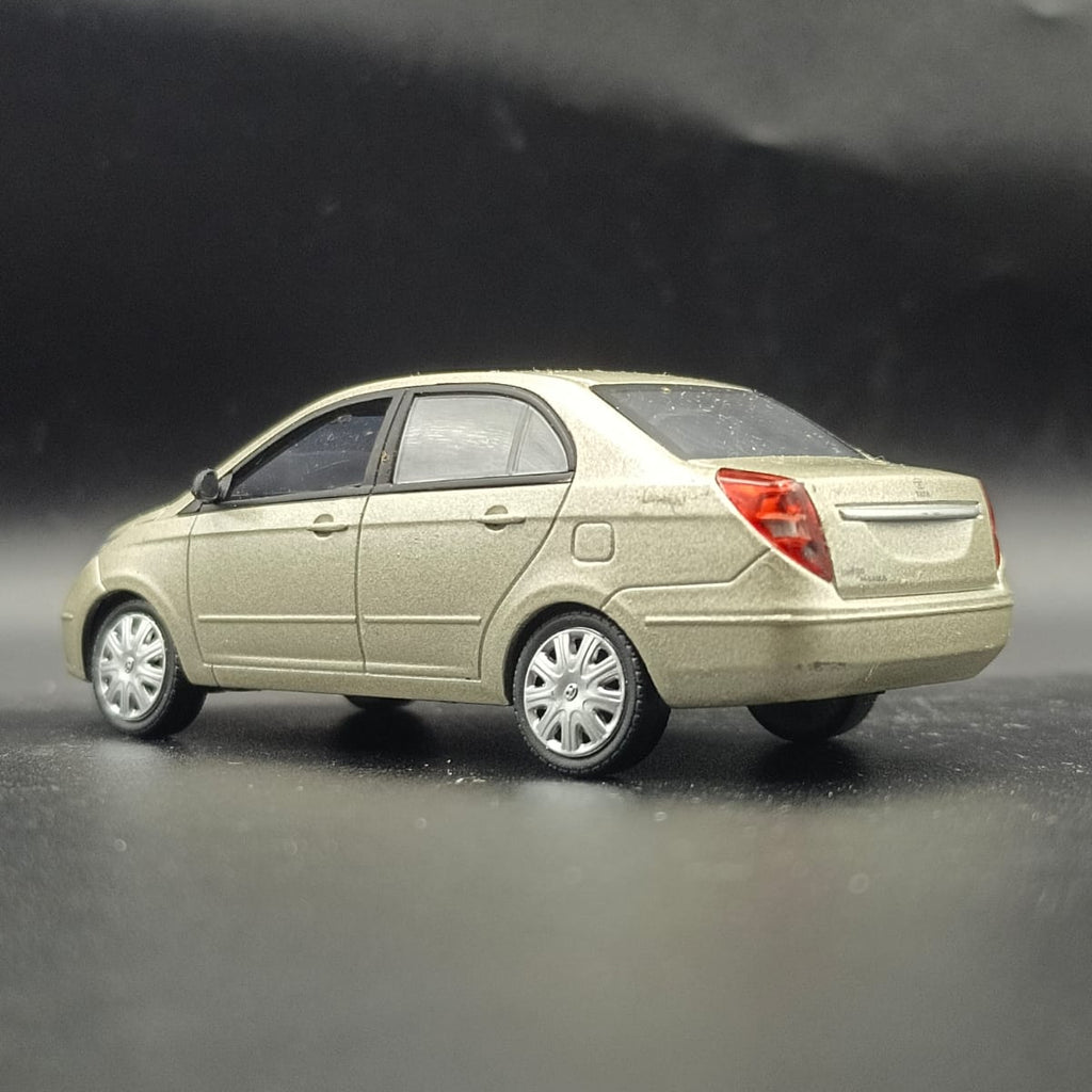 Tata Indigo Manza 1:43 Scale Die-cast Model Car (Champagne Gold)