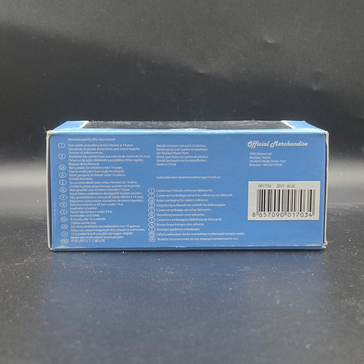 Tata Zest (Official Licensed Merchandise) – 1:43 Scale