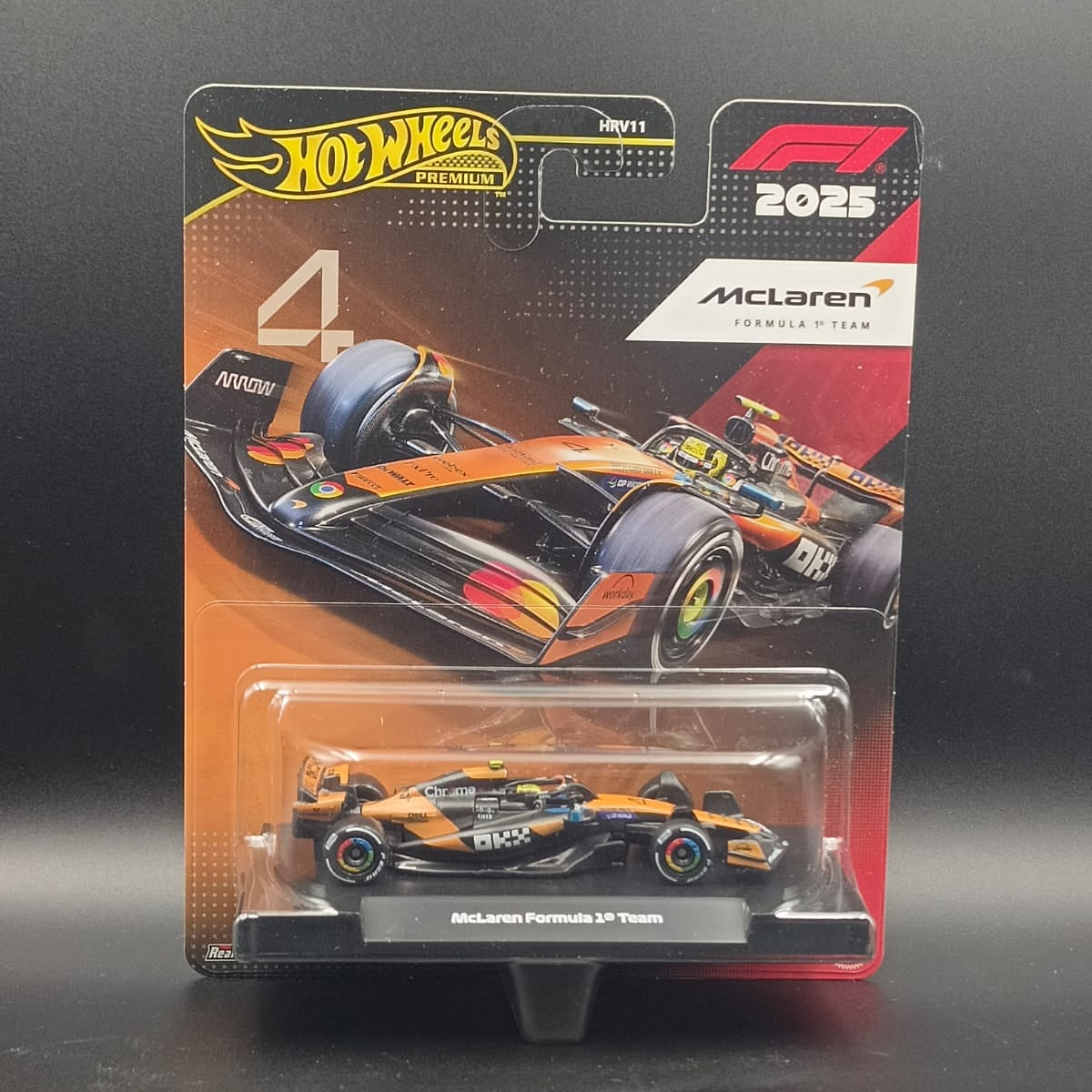 Hot Wheels Premium Formula 1 2025 - McLaren Formula 1 Team #4 (Lando Norris)