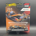 Hot Wheels Premium 2025 McLaren Formula 1 Team #81 Oscar Piastri (1:64 Scale)