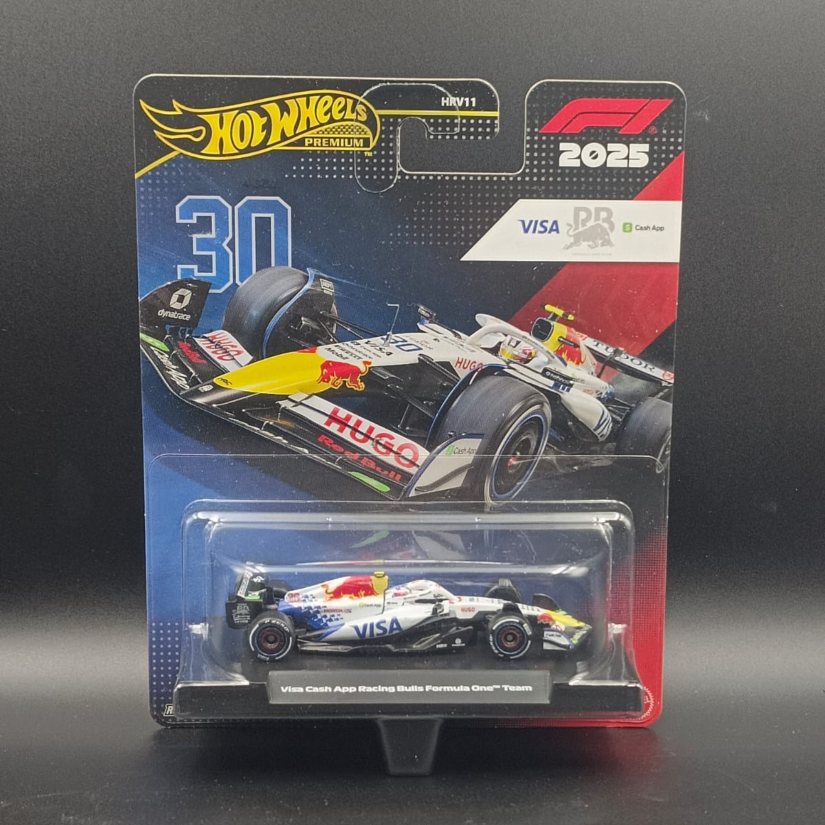 Hot Wheels Premium Formula 1 2025 – Visa Cash App Racing Bulls F1 Team (#30)