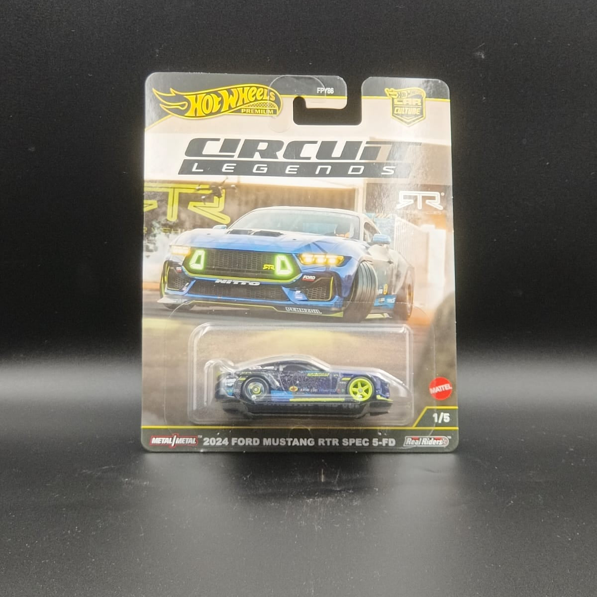 Hot Wheels Premium Car Culture Circuit Legends - Set of 5 (2024/2025 Series)