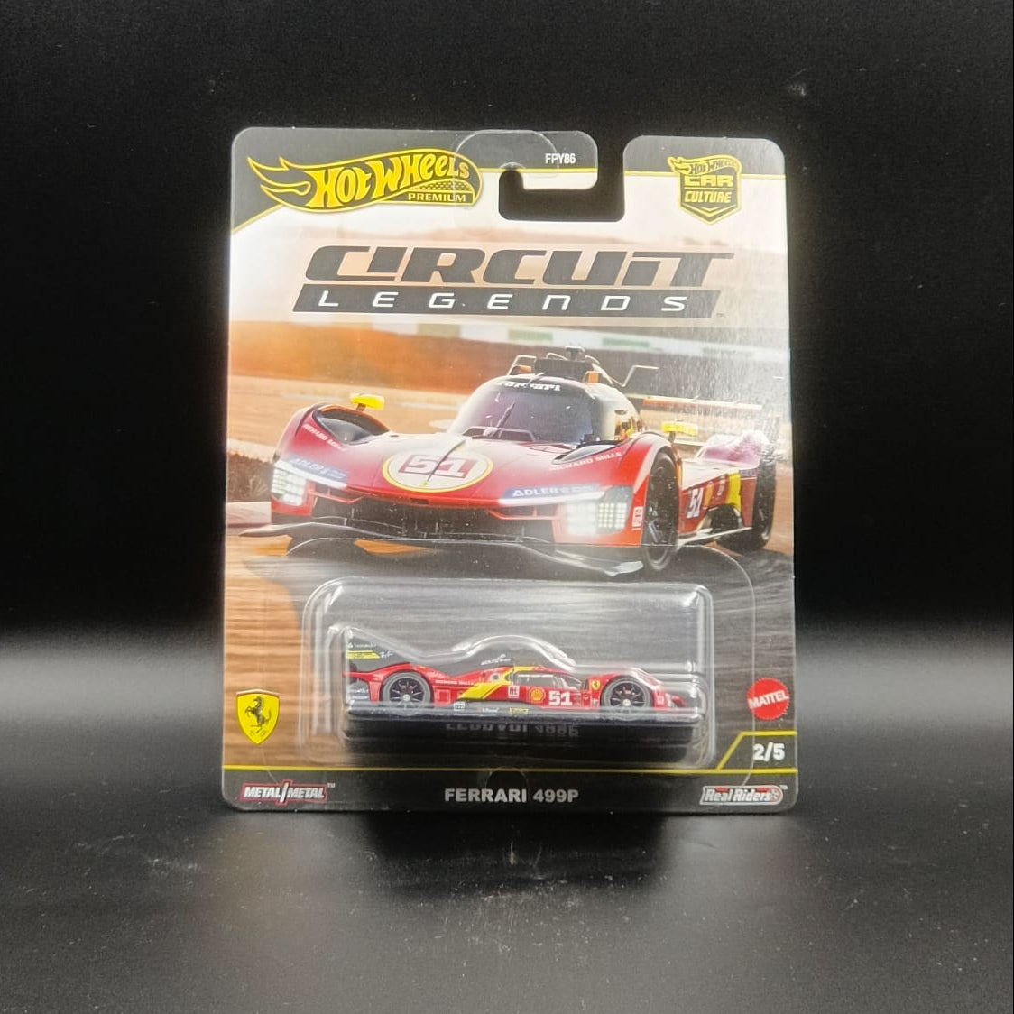 Hot Wheels Premium Car Culture Circuit Legends - Set of 5 (2024/2025 Series)