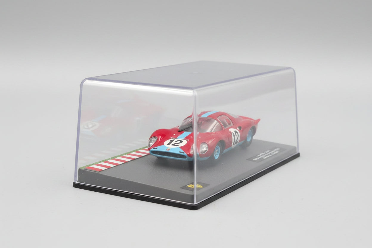 1/43 Ferrari Dino 206 S #12 Winner 1000km Spa 1966 – Altaya Diecast Model
